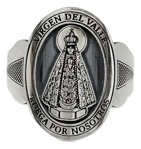 Anillo Virgen Del Valle Plata 925 Plata 925 A - Chico Plata 925