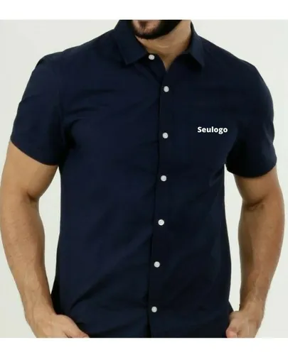 Uniforme Empresarial Camisa Social Premium Kit 10 Slim Fit