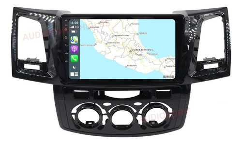 Estéreo De Carro Android Para Toyota Hilux 2008-2014