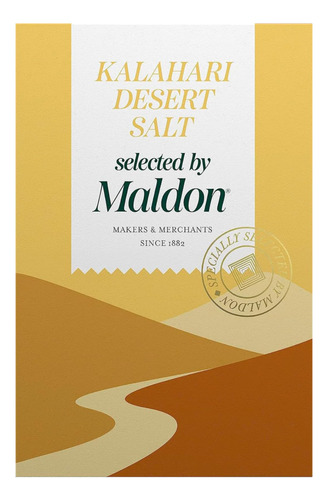 Sal Del Desierto Maldon Kalahari Seleccionada, Nueva Sal Nat