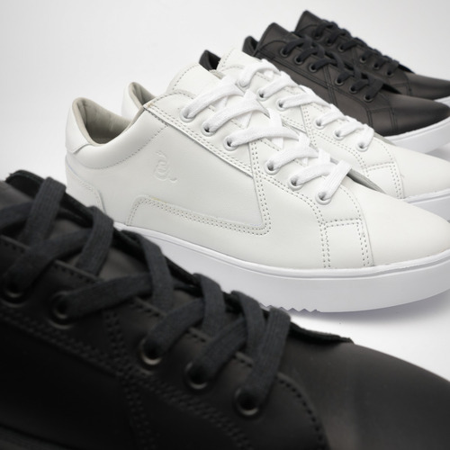 Imagen 5 de 10 de Zapatillas De Cuero Hombre Urbanas Casual Vestir