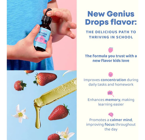 Smart Vanilla Berry Drops Para Melhorar O Desempenho