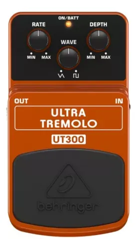Pedal De Guitarra Behringer Ut300 Classsic Tremolo Naranja