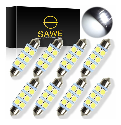 Sawe 1.72  42mm 41mm 6-smd 5050 Festoon Led Bulbs For Dome M
