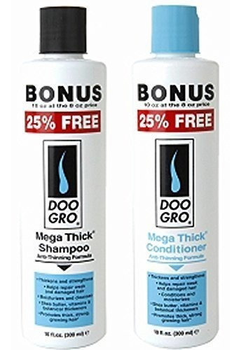 Doo Gro Anti-thinning Mega Thick Shampoo - Acondicionador Se