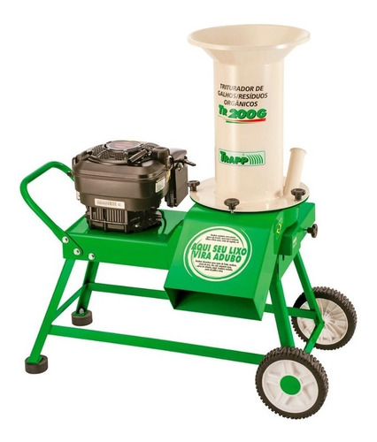 Triturador Chipeadora De Residuos Orgánicos Trapp 8hp Briggs