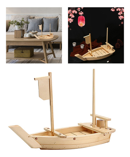 De Madera Para Barco Sashimi De Cocina Japonesa Coreana, De
