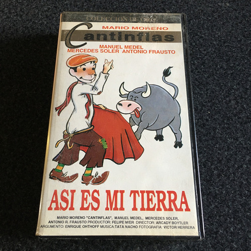 Cantinflas Vhs  Asi Es Mi Tierra  Ed.mexicana Exc Est