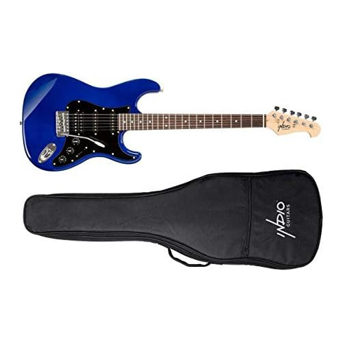 Guitarra Eléctrica De Serie Indo De 6 Cuerdas Cuerpo D...