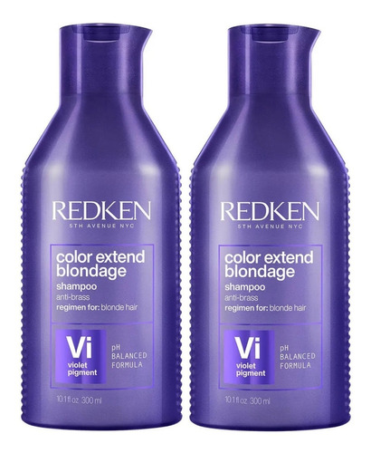Duo Shampoo Violeta Redken Color Extend Blondage 300ml