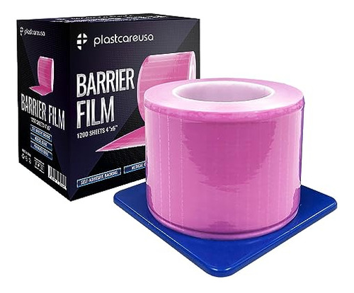 Pink Barrier Film Roll 4 X6  Protective Dental Barrier ...