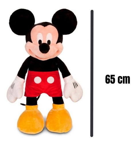 Imagen 2 de 8 de Mickey Grande 66cm Original Wabro 26072
