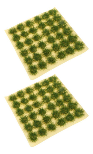 Conjunto De Vegetación Artificial Para Maquetas De Verde