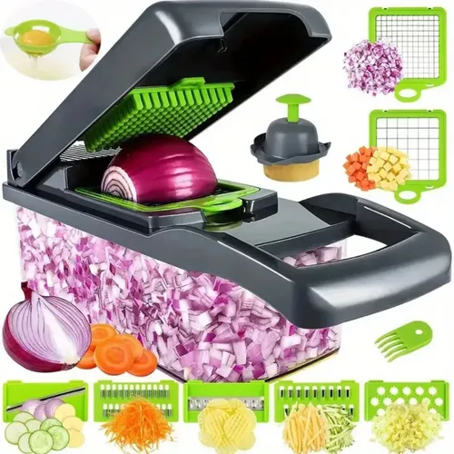Mandolin Julienne Ralador De Legumes Inox Fatiador Cortador 13 Em...