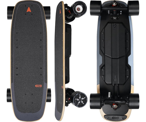 Electric Skateboard With Remote, 28 Mph Top Speed, 18 Miles 