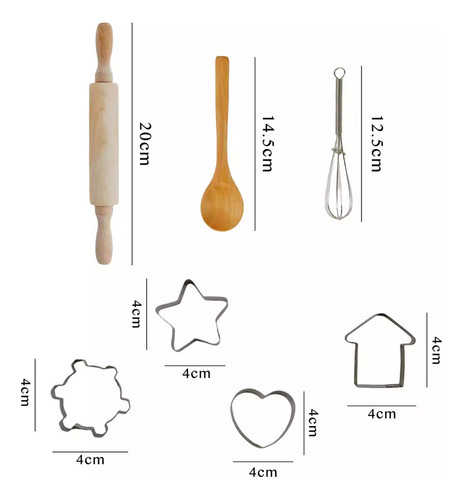 Set De Juguete De Cocina Para Niños, Disfraz De Chef