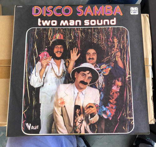 Antiguo Disco Vinil Lp Disco Samba Two Man Sound Brazil O Be