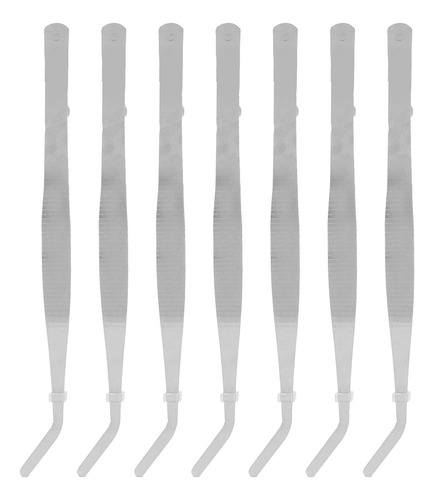 Pinzas Curvas De Acero Inoxidable, 10 Unidades, Herramientas