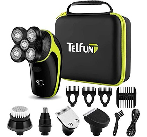 Afeitadoras De Cabeza Telfun Para Hombres Calvos, Maquinilla