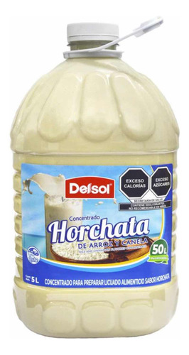 Concentrado Delsol Horchata 5lt Calidad Premium Envío Gratis