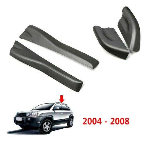 Capa Protetora Roof Rack Shell Para Telhado De Tucson 2004-2