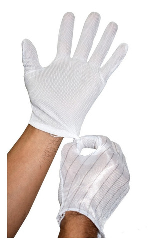 Imagen 3 de 8 de Guantes Antiestaticos Poliester Baku