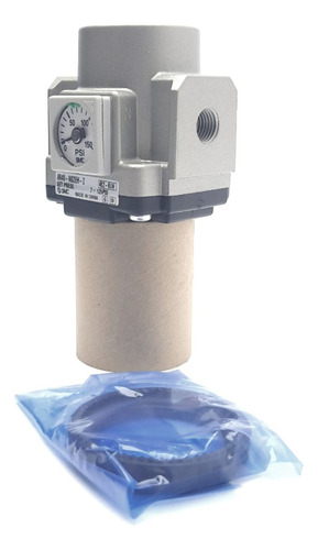 Smc Ar40-n02eh-z Modular Air Pressure Regulator, 7~1 Ccs