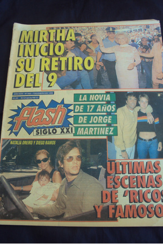 Revista Flash # 920 (7/1/98) Tapa Mirtha Legrand