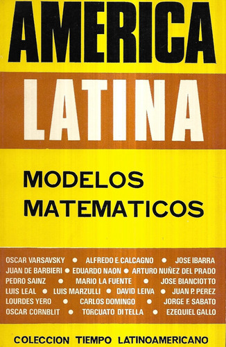 América Latina Modelos Matemáticos / Varsavsky Calcagno