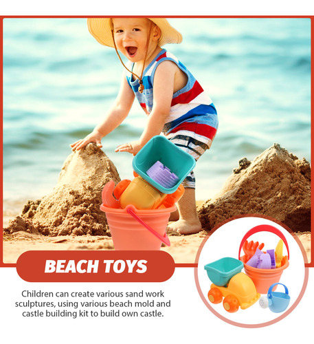 1 Juego De 11 Piezas De Juguetes De Playa Para Niños, Juguet