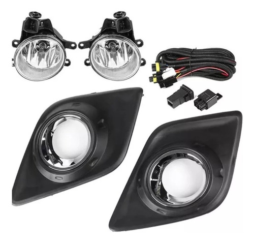 Faros Antiniebla Toyota Hilux Revo 2015 2018 Kit Completo!