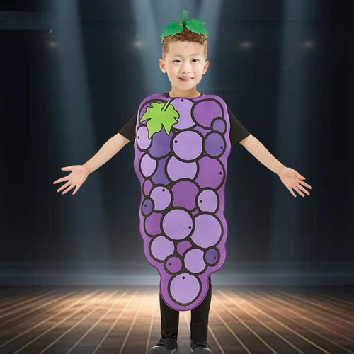 Disfraz De Uva Para Niños Cosplay Disfraz De Fruta De