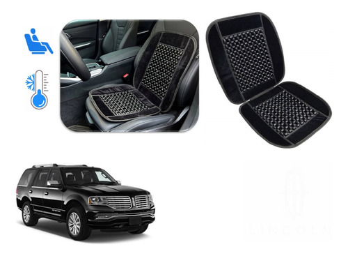 Cubre Asiento Respaldo Bolitas Lincoln Navigator 2015 A 2017