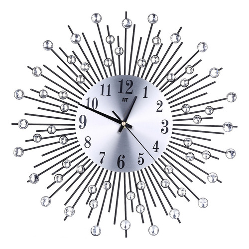 (bk) Reloj De Pared 3d Moderno Y Creativo Para Bricolaje Met