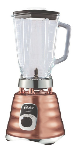 Liquidificador Oster Classic 1,25l Cobre Vidro 700w 127v