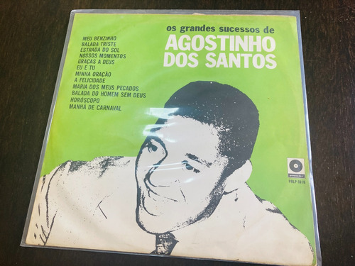 Lp Vinil Os Grandes Sucessos De Agostinho Dos Santos