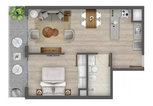 Imagen 7 de 12 de Venta!! Torre Quorum!mono-ambientes 1 Y 2 Dormitorios,aguada