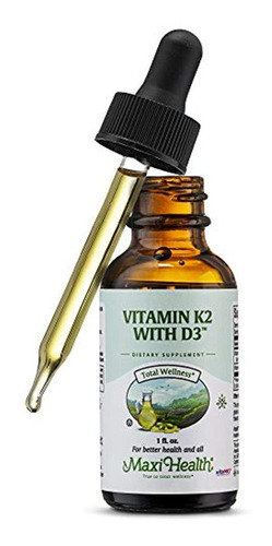Vitamina K2 Kosher Infundida Con D3 Por Maxihealth