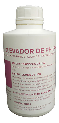 Regulador De Ph Más Para Hidroponía
