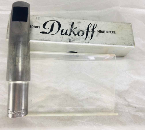Boquilha Sax Baritono Metal Dukoff D8 Produto Novo Amassado