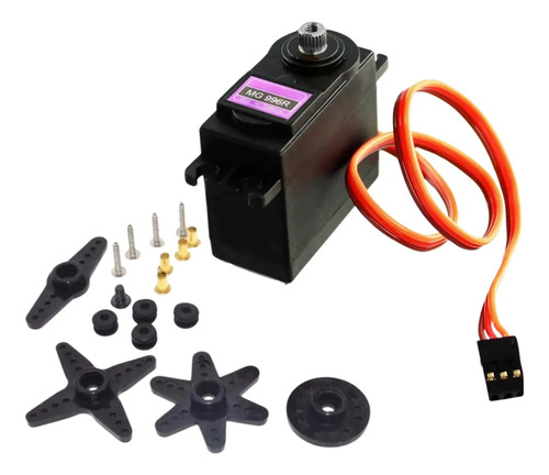 Servo Motor Mg996r Metal Gear 180° Melhor Que Towerpro Mg995