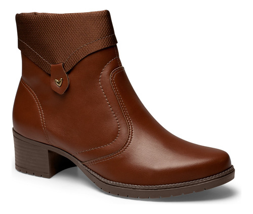 Bota Cano Curto Feminina Mississipi Q8463 Lançamento