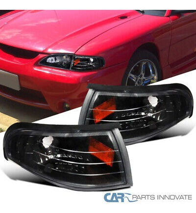 Fit Ford 94-98 Mustang Corner Parking Lights Turning Sig Ttx