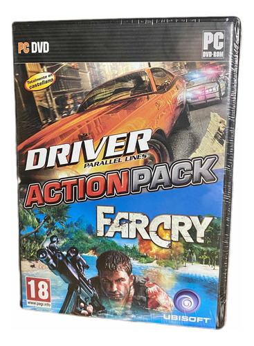 Far Cry + Driver Action Pack Ubisoft Pc Original Dvd