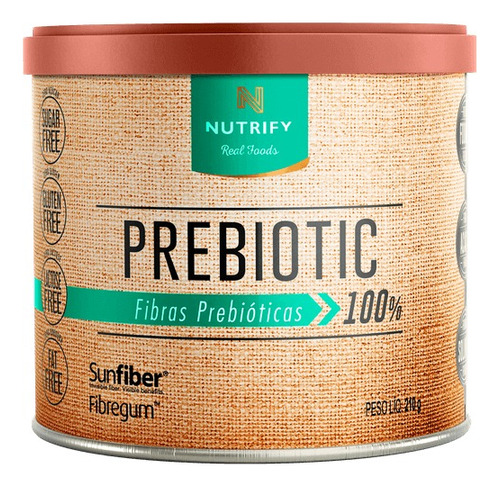 Prebiotic Fibras Prebioticas 210g Nutrify Fibergum Acácia 