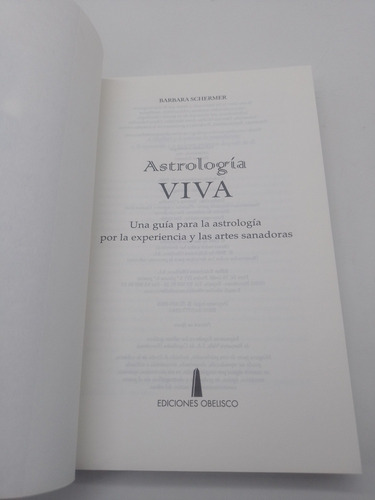 Astrología Viva Bárbara Schermer (Usado)