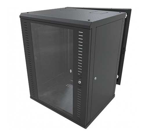 Gabinete Abatible De Pared (con Marco Trasero) Con Rack 19 