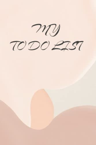 My To Do List: Mi Lista De Cosas Por Hacer: No Olvidar | Pla