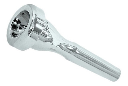Bocal Jc Custom Xlt Para Trompete Silver Prata - Escolha Nº