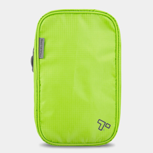 Travelon Neceser Organizador Colgante Compacto Lima Color Verde Lima Diseño De La Tela Liso